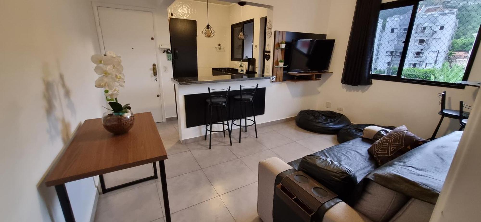 Apartamento Studio Guaruja Bagian luar foto